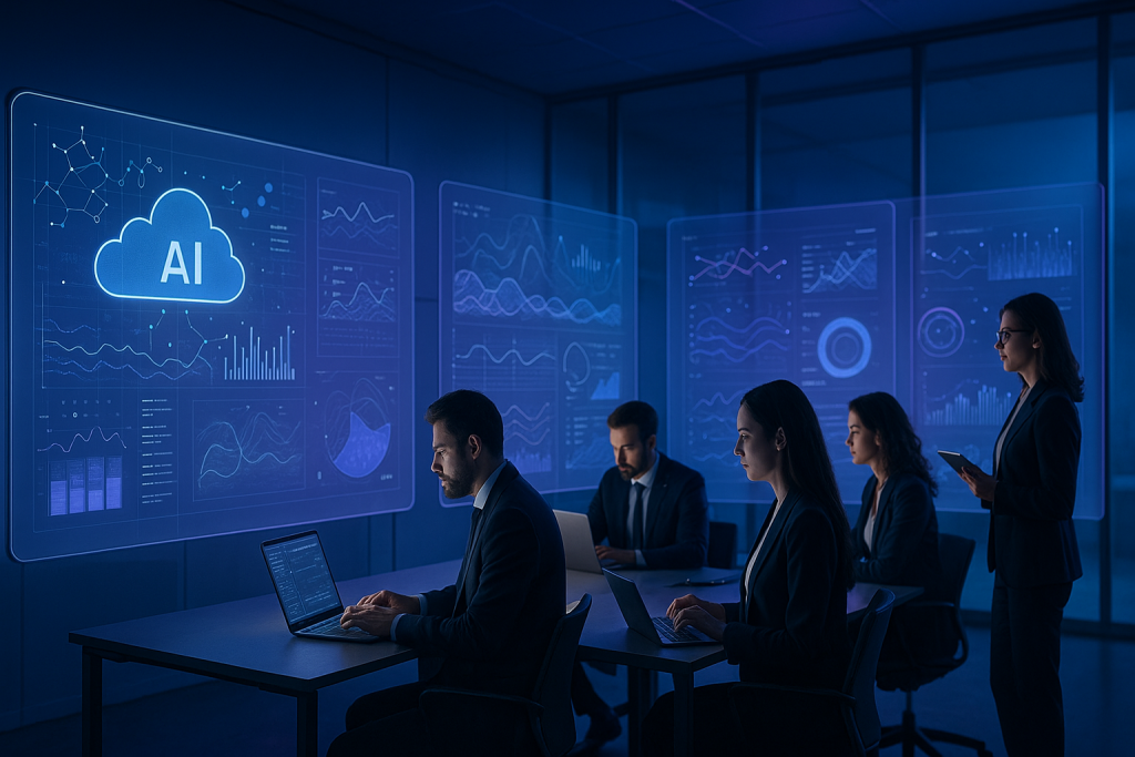 Programmi di intelligenza artificiale per aziende in ambiente digitale cloud